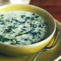 Spinach and Eggs Soup
